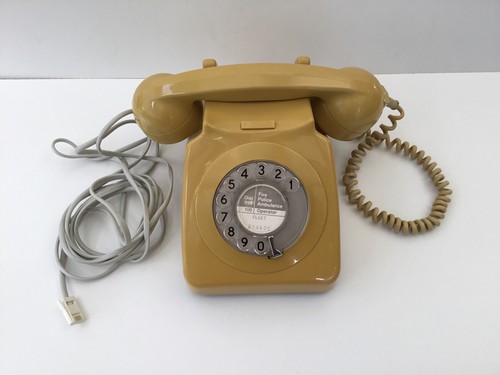 Vintage gpo 746f rotary - rotary, dial