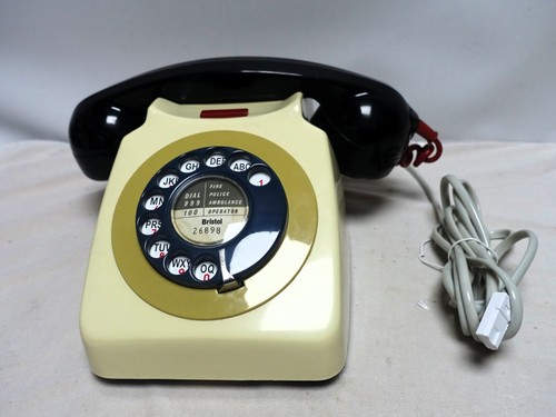 Gpo 8764g dial telephone cream - 8764g,