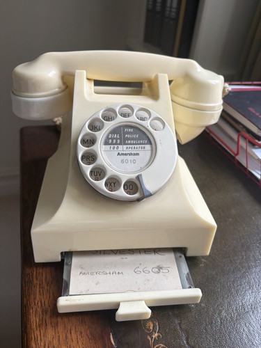 Vintage gpo 706l white phone - 706l,