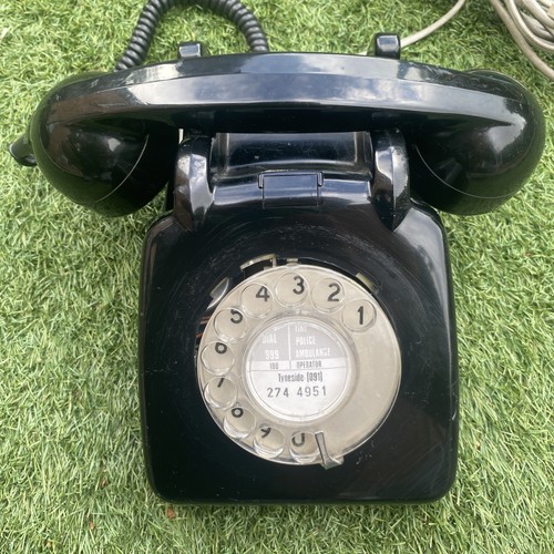 Vintage gpo 706 black - black, rotary