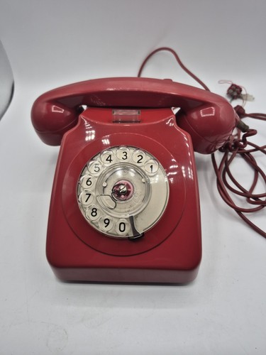 Vintage gpo 746 red - red, rotary