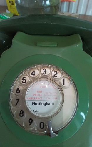 Vintage gpo 746 rotary dial - gpo,