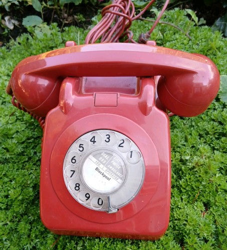 Red 706f gpo rotary - gpo, dial