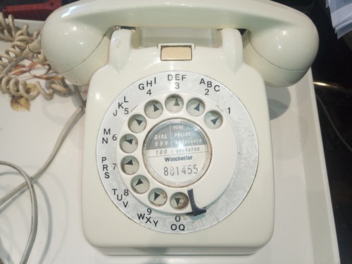 Vintage gpo 706l white - 706l, phone