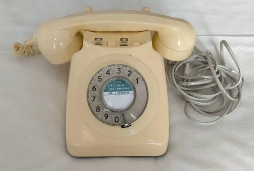 Gpo 740 ivory telephone - ivory,