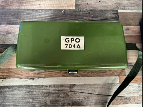 Gpo 704a 1970s green black - gpo, green/black