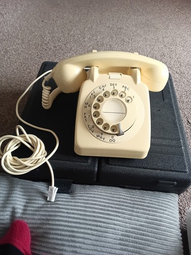 Gpo 706 rotary dial telephone - gpo,