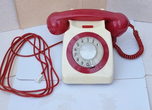 Original vintage red white - original,