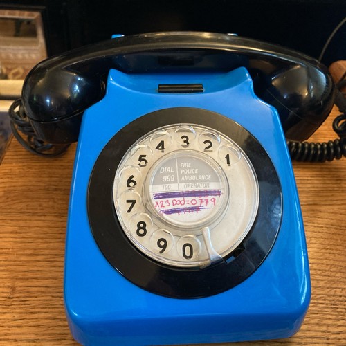 Vintage gpo blue black - blue, &